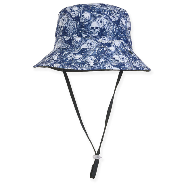 sun n sand Maverick | Young Boy Poly Bucket Hat | HK425 | Reversible