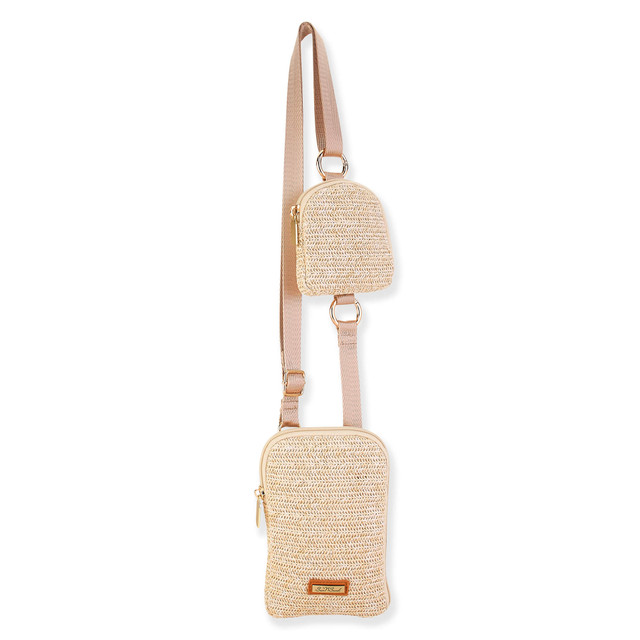 Sun N Sand Mckenzie | Poly Straw Small Crossbody | CE6600