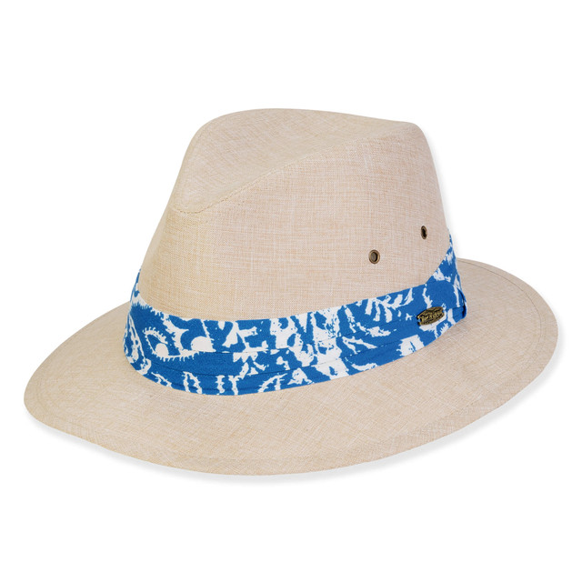 sun n sand Men's Hats | Neutral Polyester Safari Brim 2.5