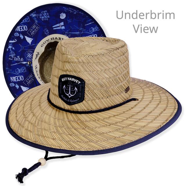 sun n sand Men's Hats | Seagrass Rush Straw Safari Brim 4.5