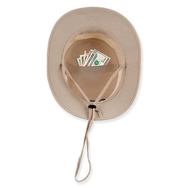 Sun N Sand Mens Bucket Hat With Golf Tee Holder | Adjustable | UPF 50+ | Tidal Tom | HTT1310