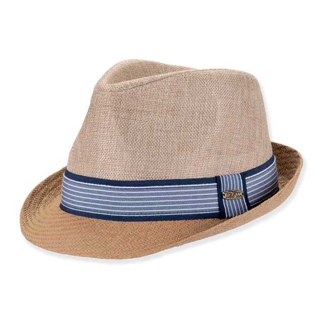 sun n sand Mens Fedora Hat | Adjustable | UPF 50+ | Tidal Tom | HTT1282