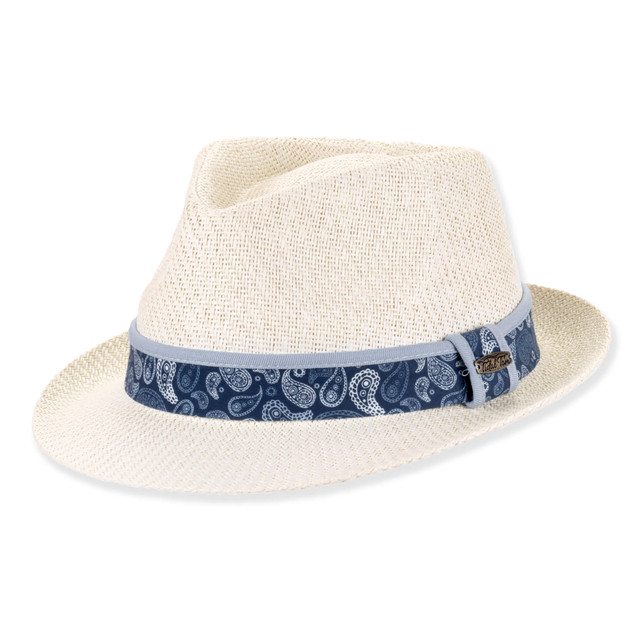 sun n sand Mens Fedora Hat | Adjustable | UPF 50+ | Tidal Tom | HTT1321
