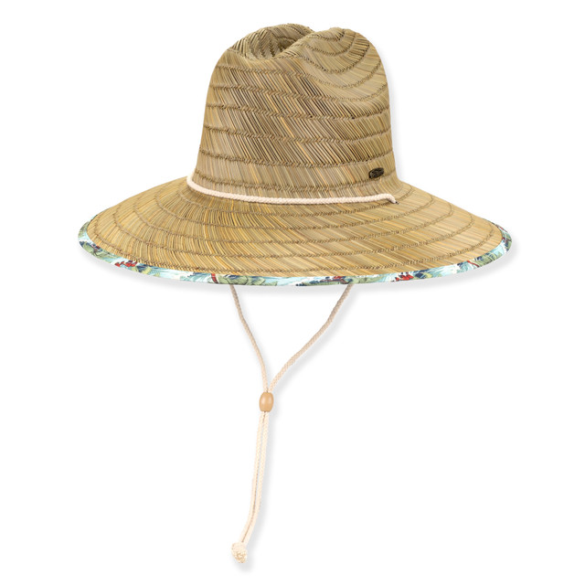 sun n sand Mens Lifeguard Hat | One Size - 59cm - Elastic Inside Band | UPF 50+ | Tidal Tom | HTT1296