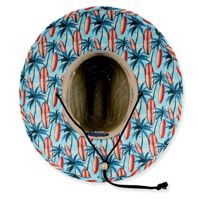 Sun N Sand Mens Lifeguard Hat | One Size - 59cm - Elastic Inside Band | UPF 50+ | Tidal Tom | HTT1298