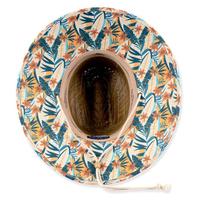 Sun N Sand Mens Lifeguard Hat | One Size - 59cm - Elastic Inside Band | UPF 50+ | Tidal Tom | HTT1297