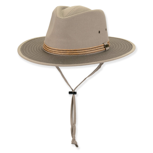 Sun N Sand Mens Safari Hat | Adjustable | UPF 50+ | Tidal Tom | HTT1307