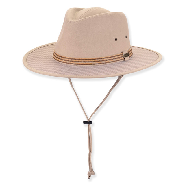 sun n sand Mens Safari Hat | Adjustable | UPF 50+ | Tidal Tom | HTT1307