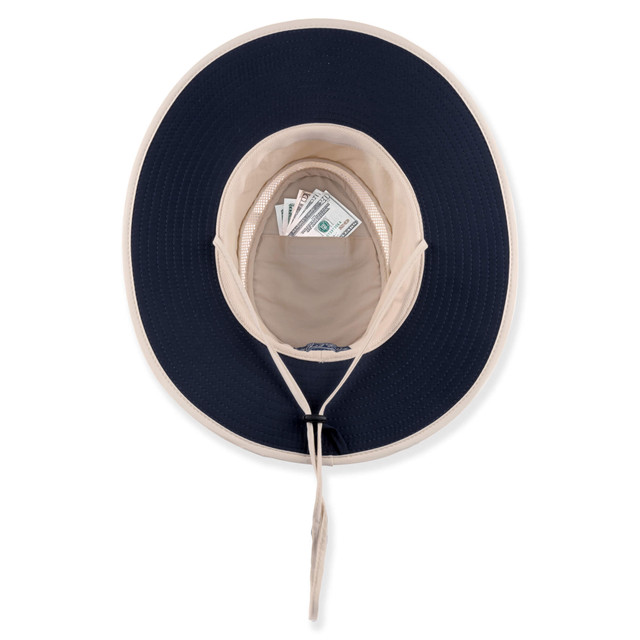 Sun N Sand Mens Safari Hat | Adjustable | UPF 50+ | Tidal Tom | HTT1313