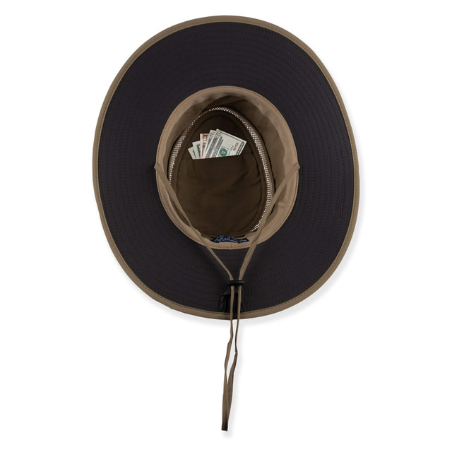 Sun N Sand Mens Safari Hat | Adjustable | UPF 50+ | Tidal Tom | HTT1313