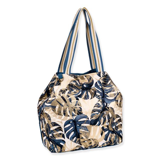 sun n sand Metallic Monstera | Gap Tote | Sun N Sand | SNS7140