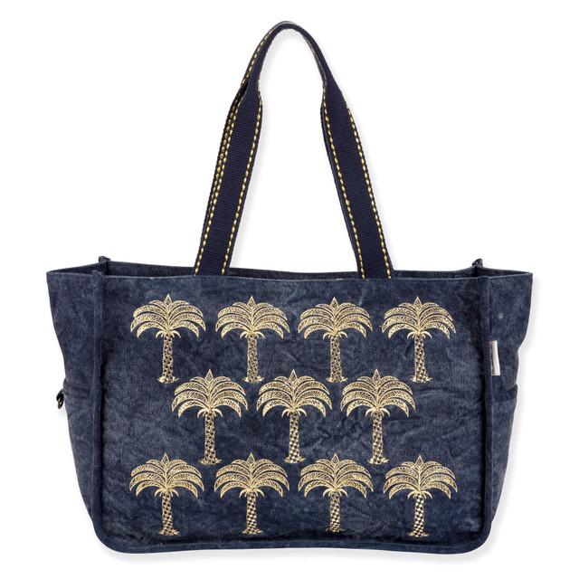 sun n sand Metallic Palms | Shoulder Tote | Sun N Sand | SNS7070 A