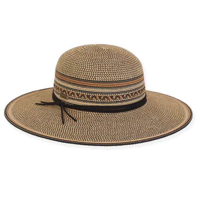 Sun N Sand Miramar | Women's Paper Braid Floppy Hat | HH2917