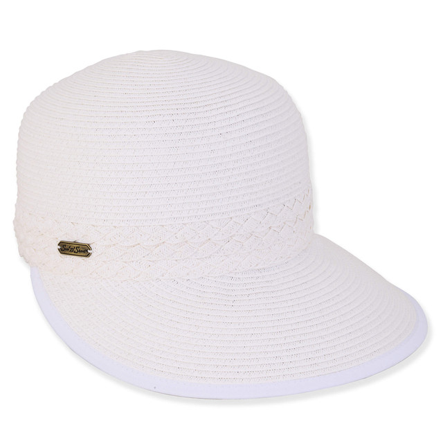 Sun N Sand Molly | Women's Paper Braid Cap Hat | HH3179