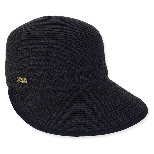 Sun N Sand Molly | Women's Paper Braid Cap Hat | HH3179