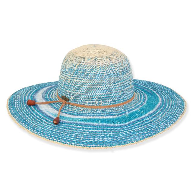 sun n sand Naomi | Women's Paper Straw Floppy Hat | HCJ396