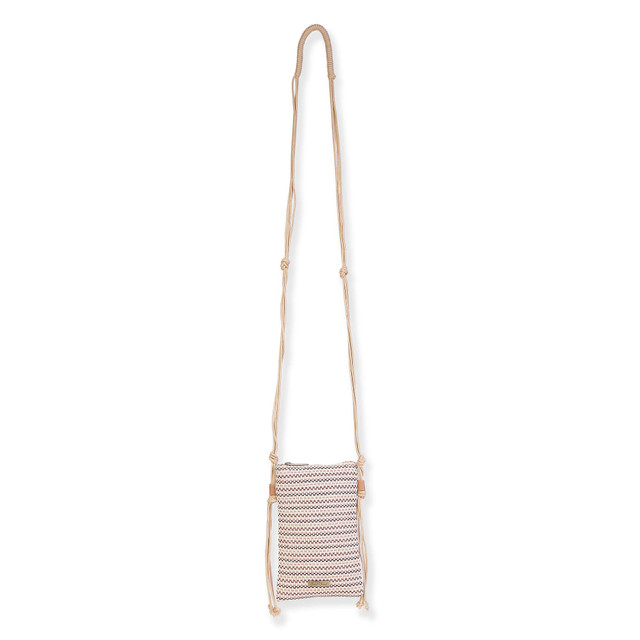 sun n sand Natural Multi Poly Straw Crossbody | CE6719 A