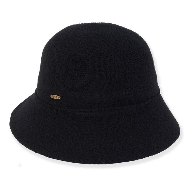 sun n sand Oakridge | Women's Soft Wool Cloche Silver Accent Cuffs | AD1621 sun n sand Oakridge | Women's Soft Wool Cloche Silver Accent Cuffs | AD1621