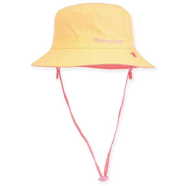 Sun N Sand Olivia | Infant Girl Cotton Bucket Hat | HK434 | Reversible