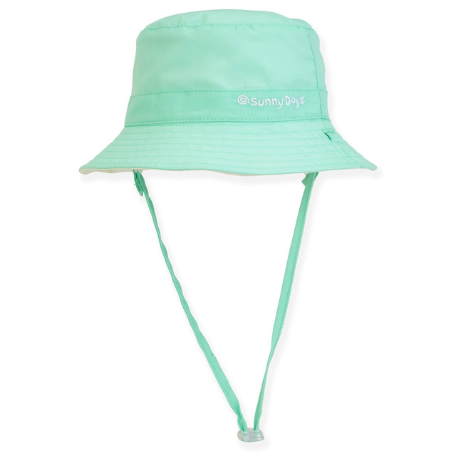 sun n sand Olivia | Infant Girl Cotton Bucket Hat | HK434 | Reversible