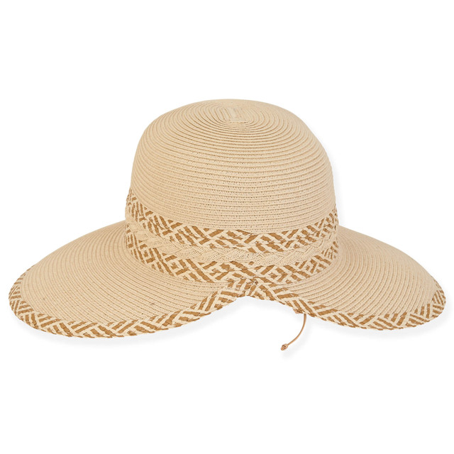 Sun N Sand Papagayo | Women's Paper Straw Backless Hat | HH2843