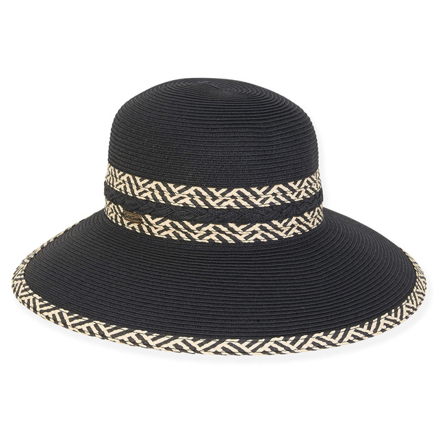 sun n sand Papagayo | Women's Paper Straw Backless Hat | HH2843