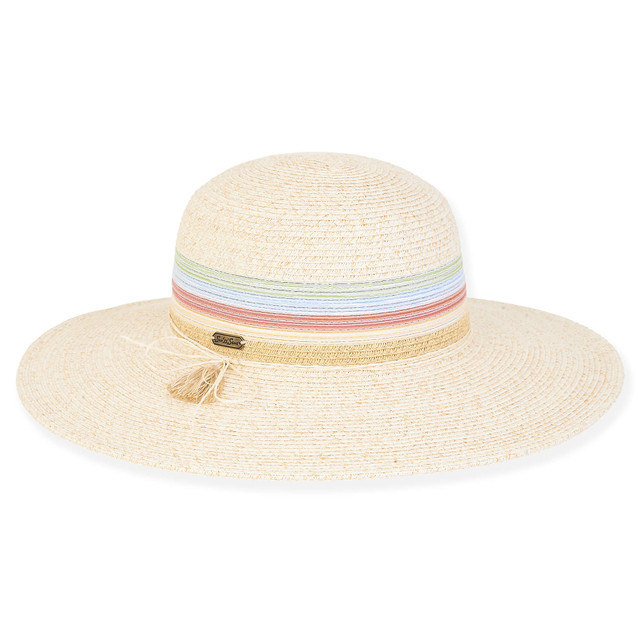 sun n sand Pinamar | Women's Paper Braid Floppy Hat | HH2832