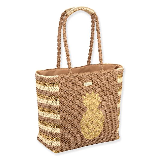 sun n sand Pineapple Willow - Shoulder Tote - Sun N Sand - CE6865