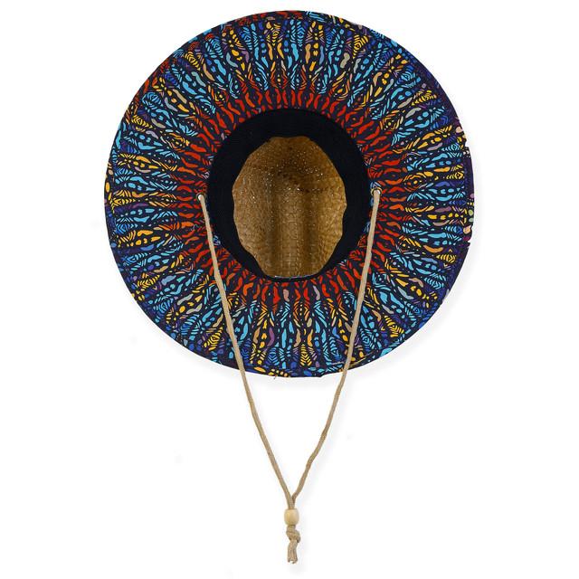Sun N Sand Providence | Men's Rush Straw Lifeguard Hat | HTT1102