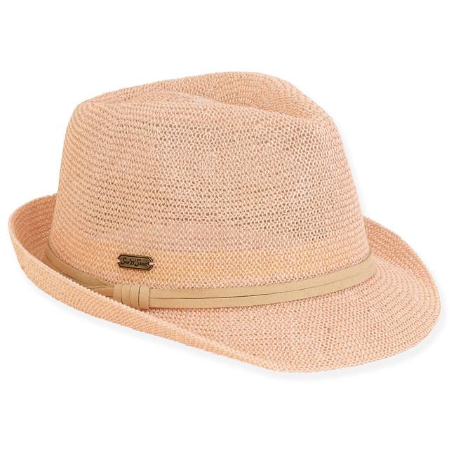 Sun N Sand Rada | Women's Poly Braid Fedora Hat | HH2875