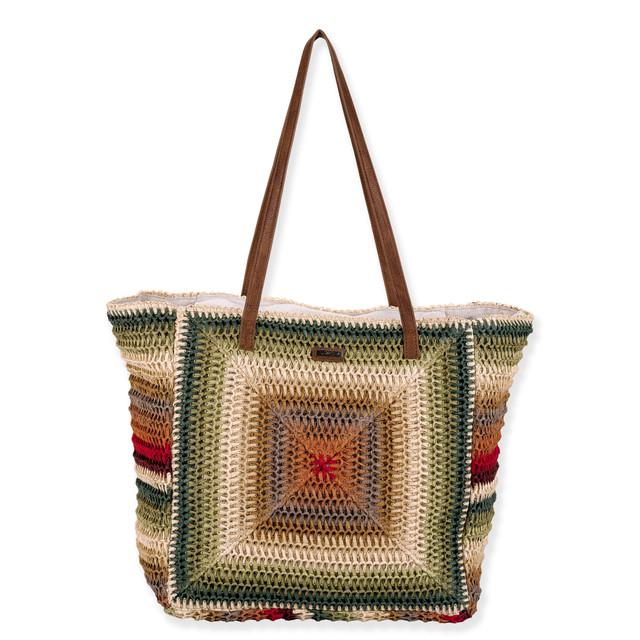 Sun N Sand Rainbow Harvest - Shoulder Tote - Sun N Sand - CE6788