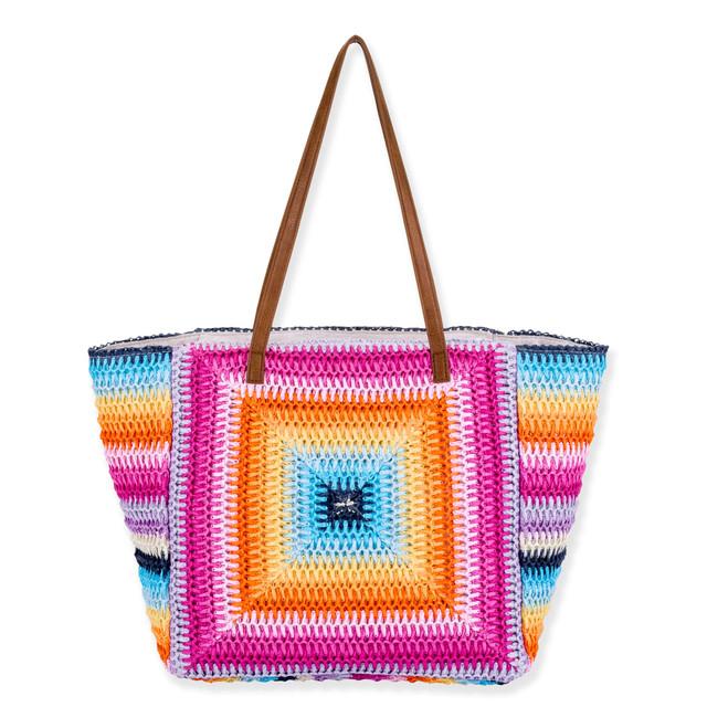 Sun N Sand Rainbow Harvest - Shoulder Tote - Sun N Sand - CE6788
