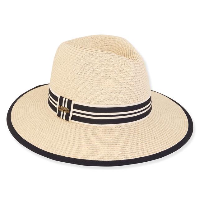 sun n sand Reese | Women's Paper Braid Safari Hat | HH3080