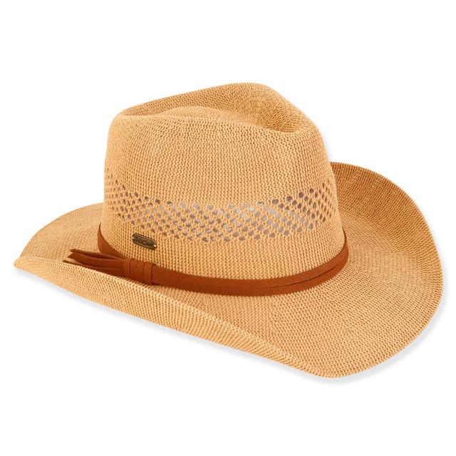 sun n sand River | Women's Paper Straw Western Hat | HH3147