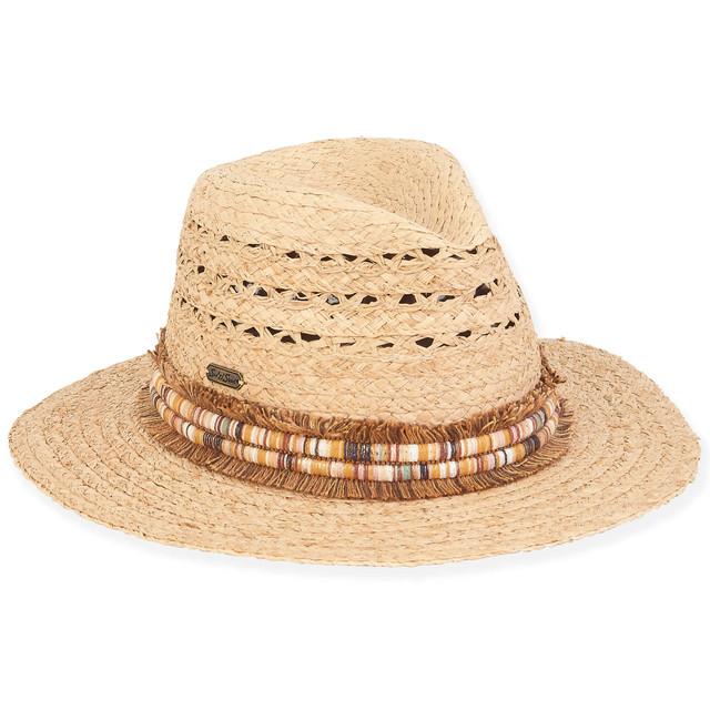 sun n sand Rotuma | Women's Wheat Straw Safari Hat | HH2949