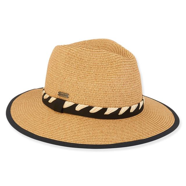 sun n sand Ruth | Women's Paper Braid Safari Hat | HH3004
