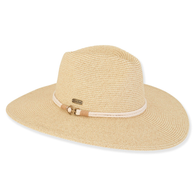 sun n sand Sara | Women's Paper Braid Safari Hat | HH3010