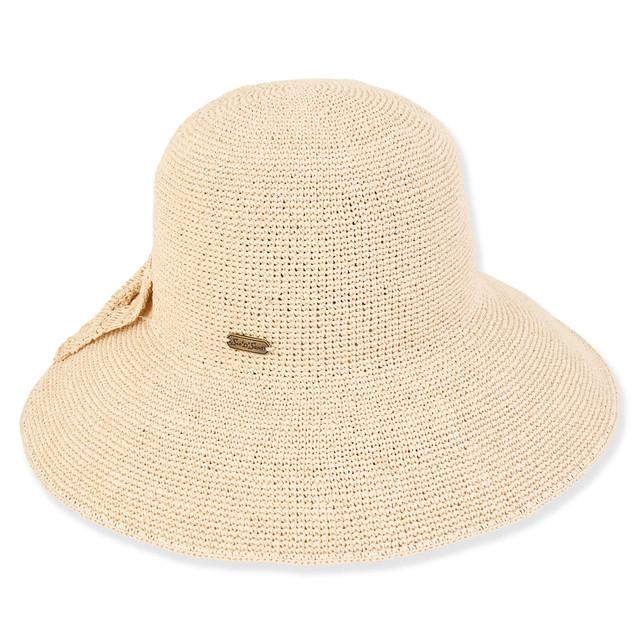 sun n sand Sarah | Women's Paper Straw Backless Hat | HH3141