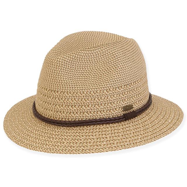 sun n sand Saunders | Men's Paper Straw Safari Hat | HTT1116