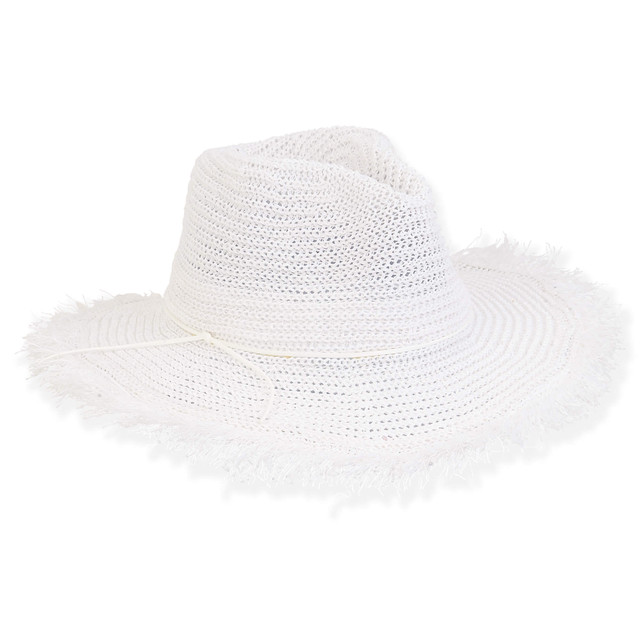 sun n sand Serenity | Young Girl Paper Straw Safari Hat | HK442