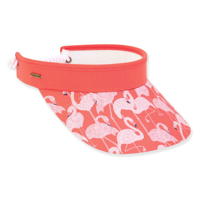 sun n sand Sloane | Women's Spring Coil Sun Visor | HH3135