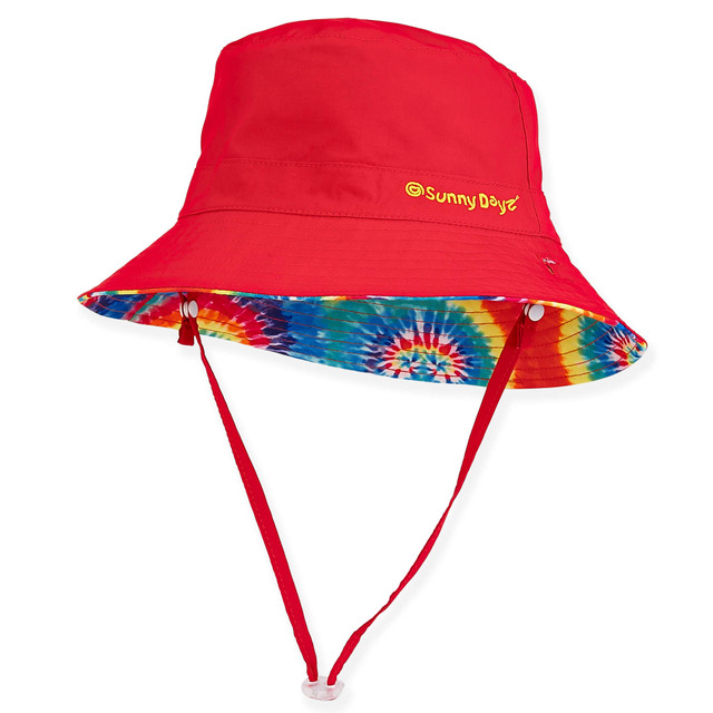 Sun N Sand Sophia | Young Girl Cotton Bucket Hat | HK407 | Reversible