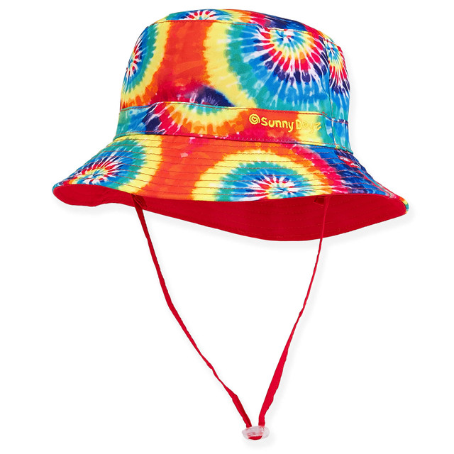 Sun N Sand Sophia | Young Girl Cotton Bucket Hat | HK407 | Reversible