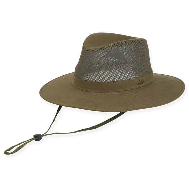 Sun N Sand Acadia | Men's Cotton Safari Hat | HTT1110