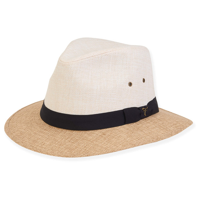 sun n sand Aitcho | Men's Linen Safari Hat | HTT1104