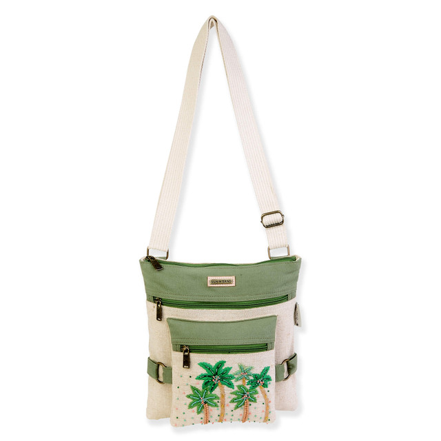 sun n sand Beaded Palm Crossbody | SNS6691