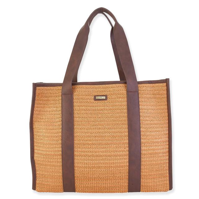 Sun N Sand Charlee | Poly Straw Shoulder Tote | CE6578