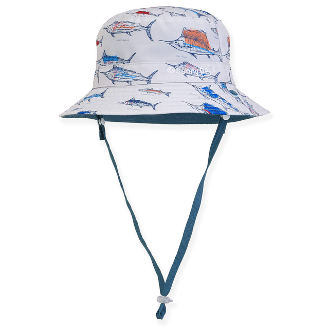 sun n sand Colton | Infant Boy Poly Bucket Hat | HK429