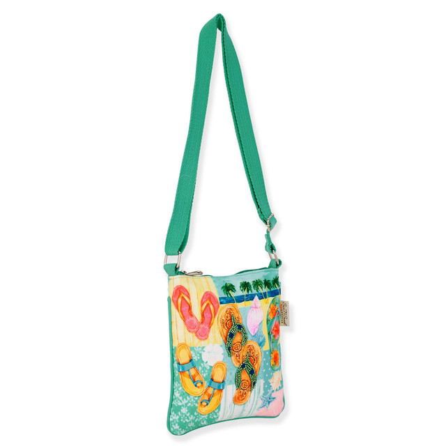 Sun N Sand Dahlia | Artistic Totes Crossbody | AT7662