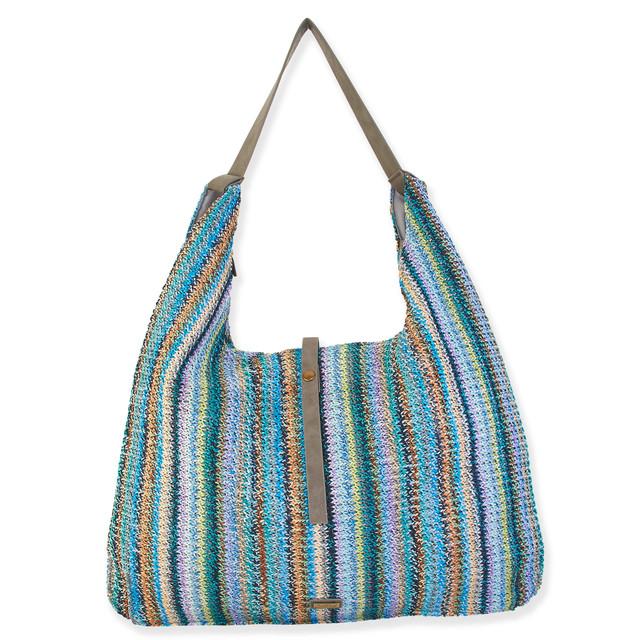 Sun N Sand Danna | Poly Straw Hobo Tote | CE6546